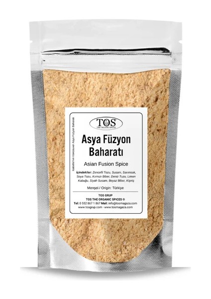 Isabella'nın Vancouver Asya Füzyon Baharatı 500 gr