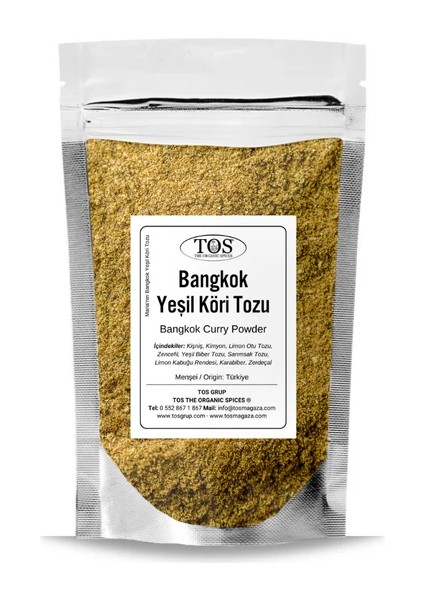 Maria'nın Bangkok Yeşil Köri Tozu 500 gr