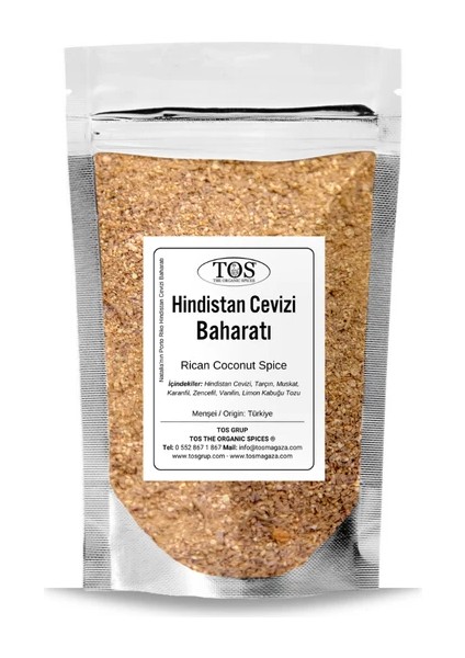 Natalia’nın Porto Riko Hindistan Cevizi Baharatı 500 gr