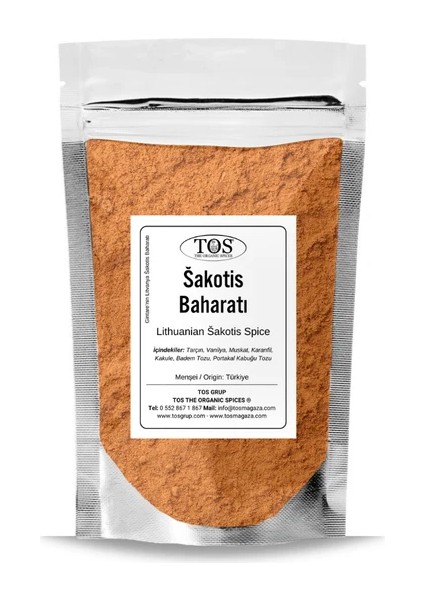Gintare’nin Litvanya Šakotis Baharatı 250 gr