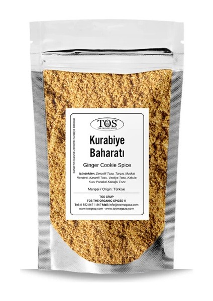 Bahati’nin Burundi Zencefilli Kurabiye Baharatı 250 gr