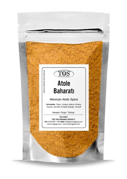 Sofia’nın Meksika Atole Baharatı 500 gr