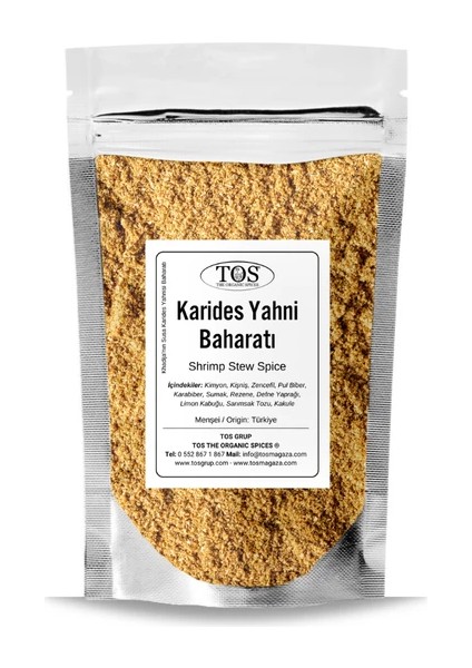 Khadija'nın Susa Karides Yahnisi Baharatı 500 gr