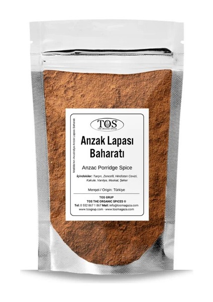 Matilda’nın Avustralya Anzak Lapası Baharatı 500 gr