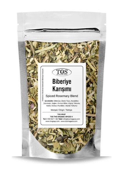Amelia'nın Montreal Baharatlı Biberiye Karışımı 100 gr