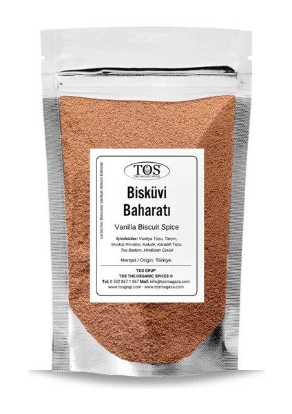 Lerato’nun Botsvana Vanilyalı Bisküvi Baharatı 500 gr