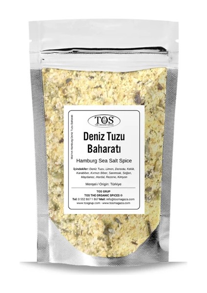 Mia'nın Hamburg Deniz Tuzu Baharatı 500 gr