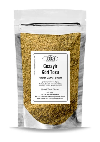 Zara'nın Cezayir Cezayir Köri Tozu 100 gr