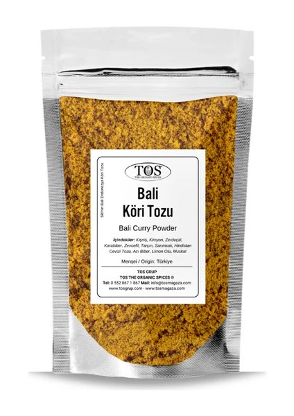 Siti'nin Bali Endonezya Köri Tozu 500 gr