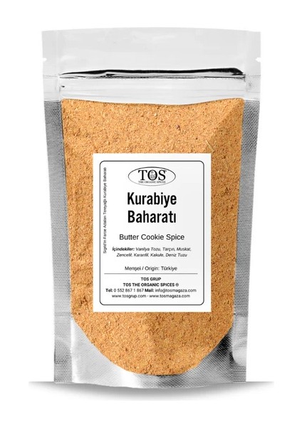 Sigrid’in Faroe Adaları Tereyağlı Kurabiye Baharatı 500 gr