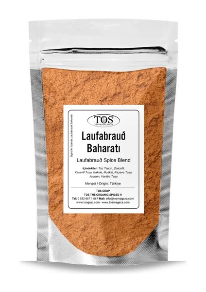 Sigrid’in Izlanda Laufabrauð Baharatı 100 gr