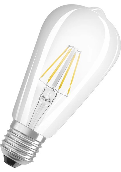 Rustik LED Ampul Vintage Edison ST64 4W E27 2700K Osram