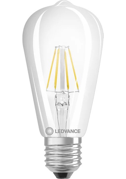Rustik LED Ampul Vintage Edison ST64 4W E27 2700K Osram