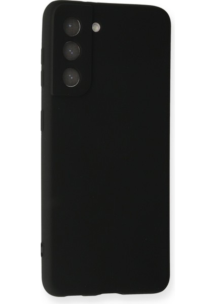 Samsung Galaxy S22 Plus Kılıf Slikon Kılıf Düz Renk Kılıf Koruyucu Kılıf - Siyah fiyatları