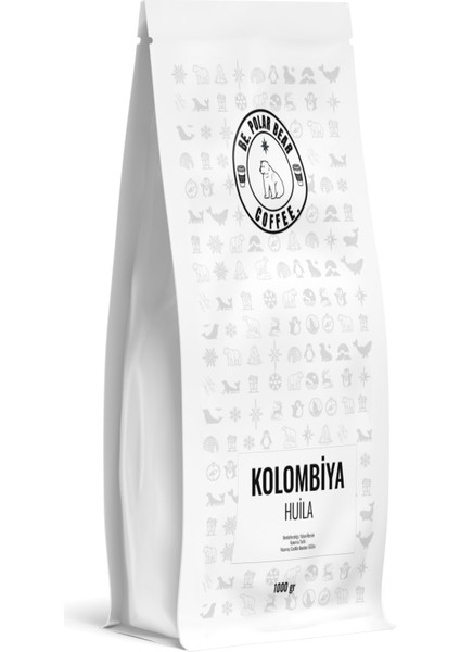 Kolombiya Huila Espresso Çekirdek Kahve