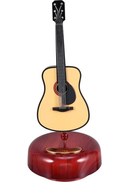 Müzik Kutusu Gitar Kurmalı Müzik Kutusu Dekoratik Müzik Kutusu fırsatları