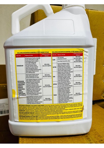 Fascınate Ani ve Hızlı Kurutan Ot Ilacı 5 lt fiyatları