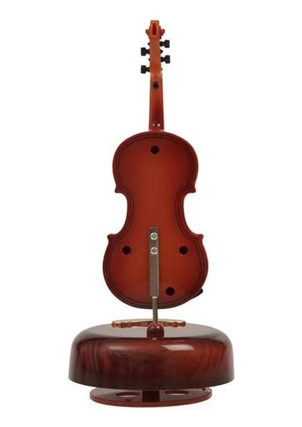 Kişiye Özel Keman Tasarımlı Kurmalı Müzik Kutusu fiyatları