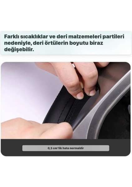 Bmw Uyumlu E90 Araca Özel Dikmeli Direksiyon Kılıfı modelleri