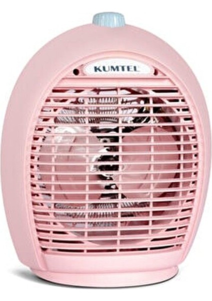 Kumtel(Luxell) Fanlı Isıtıcı 2000 W LX-6331 Pembe