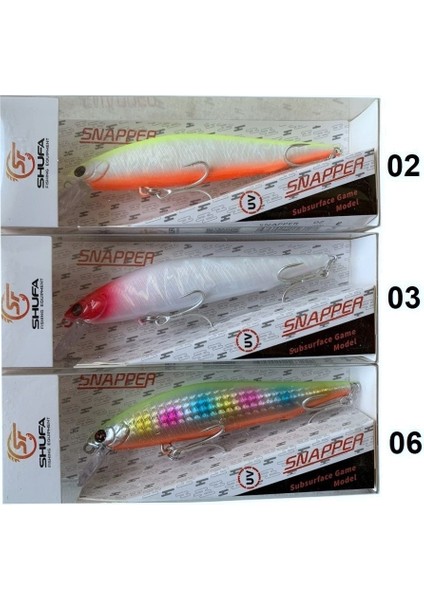 Snapper 11CM 14GR Sinking Maket Yem