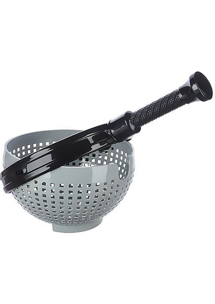 Hızlı Salata Kurutucu Süzgeç- Dönerli Süzgeç Dev Boy