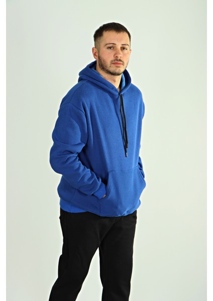 Tmb 3 Ip Şardonlu Kapşonlu Sweat 24 Saks Mavi modelleri