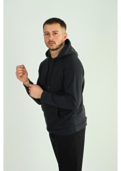 Tmb 3 Ip Şardonlu Kapşonlu Sweat 24 Füme modelleri