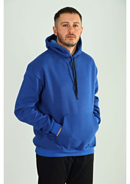 Tmb 3 Ip Şardonlu Kapşonlu Sweat 24 Saks Mavi indirimleri