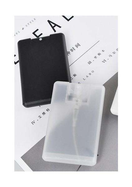 20 ml Doldurulabilir Mini Cep Boy Kolay Taşınabilir Çok Amaçlı Parfüm Şişesi