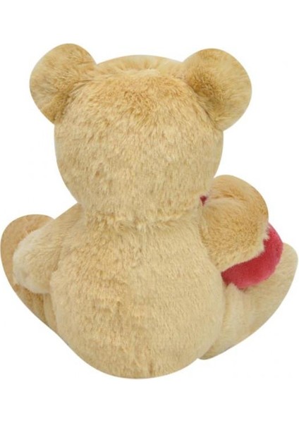 Kalpli Ayı 15 cm Peluş Ayı Sevgiliye Hediye