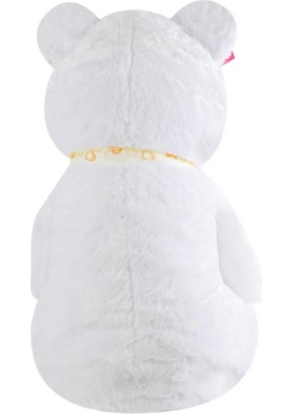 Gülen Yavrulu Ayı 95 cm Peluş Ayı Sevgiliye Hediye
