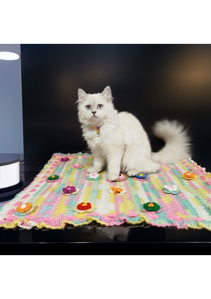 Kedi Köpek Için Çiçekli Renkli Battaniye fiyatları