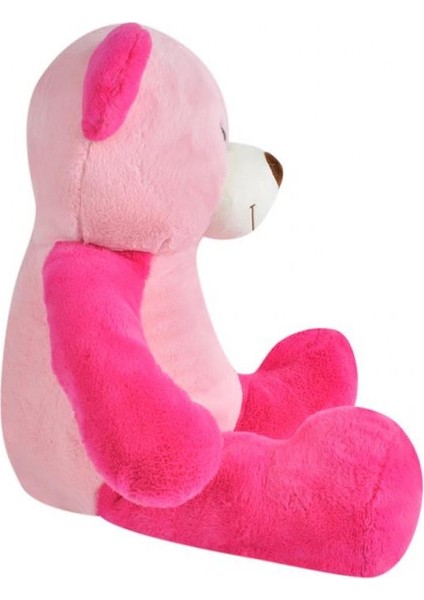 Salaş Ayı 80 cm Pembe Peluş Ayı Çocuk Oyuncak