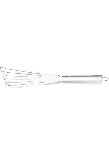Inoks Eğri Krep Spatulası Krep Omlet Çevirici