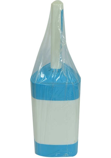 Plastik Elegant Muhafazalı Tuvalet Klozet Fırça Takımı Karışık Renk ZP-150