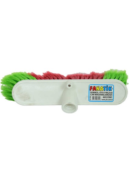 Oto Fırçası Sembol Yumuşak Karışık Renk 20 cm