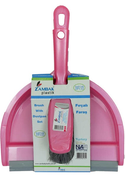 Fırçalı Faraş Seti Karışık Renk ZP-132