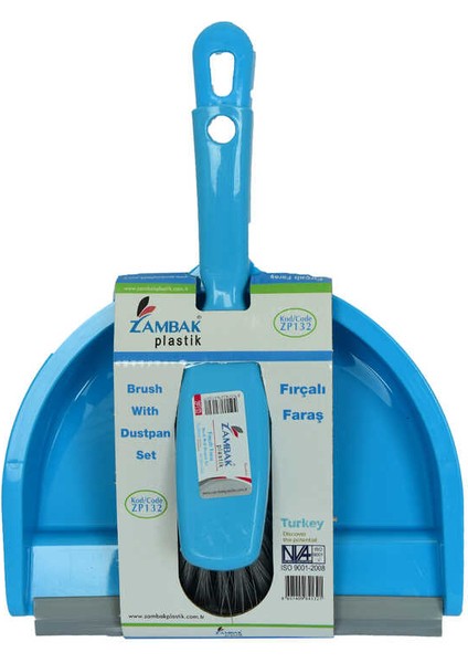 Fırçalı Faraş Seti Karışık Renk ZP-132