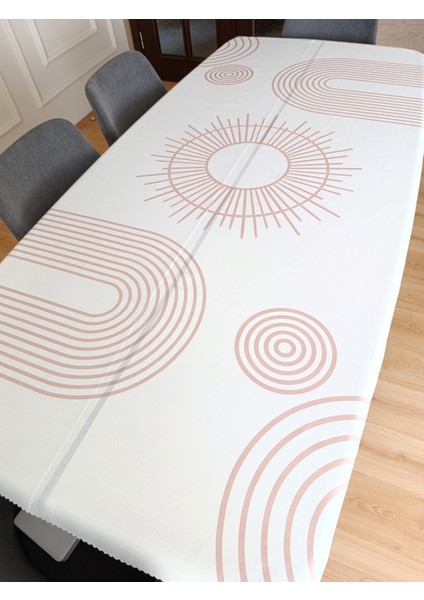 Bohem Desenli Masa Örtüsü | Dertsiz Leke Tutmaz Kumaş | Dijital Baskı | 150 x 210 cm
