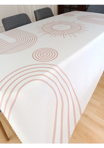 Bohem Desenli Masa Örtüsü | Dertsiz Leke Tutmaz Kumaş | Dijital Baskı | 150 x 210 cm