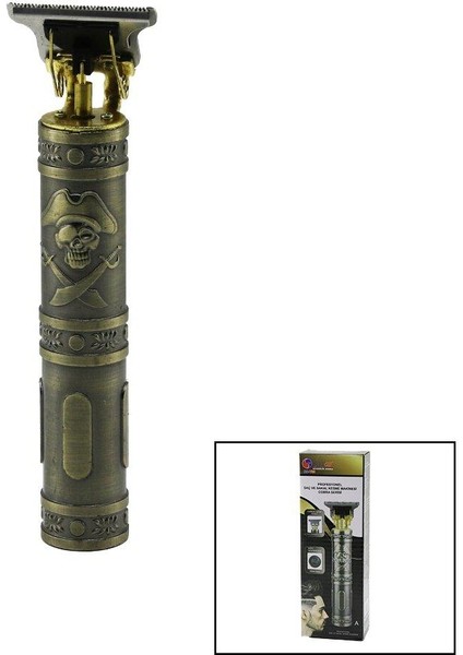 Cobra Serisi T Bıçak USB Şarjlı Ense Çizim - Saç Sakal Kesme Traş Makinesi 1200MAH RC-T99