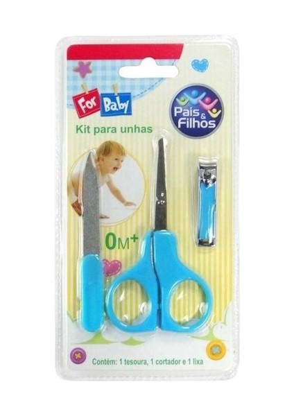 Baby Bebek Tırnak Bakım Seti - Mavi modelleri