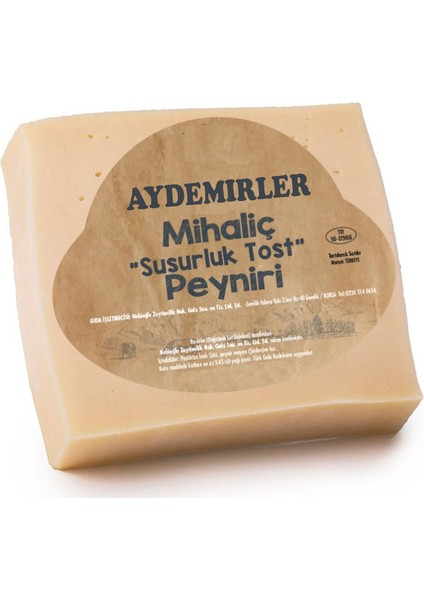 Tam Yağlı Susurluk Tost Peyniri 1 kg