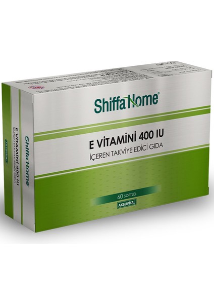 E Vitamini 60 Kapsül 1ADET