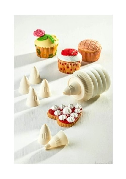 Krema Pompası - Mini Boy Krema Pompası