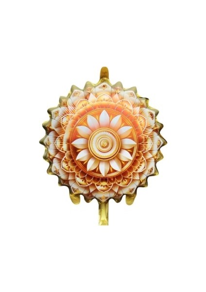 Ramazan Motifli Folyo Balon Gold