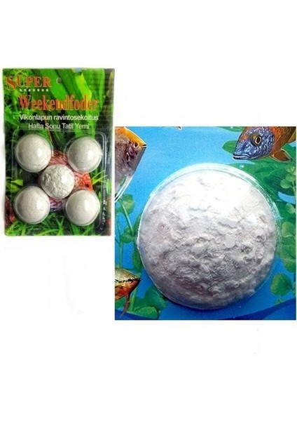 Haftasonu Tatil Yemi - Akvaryum Balıkları Için 5li Set fiyatları