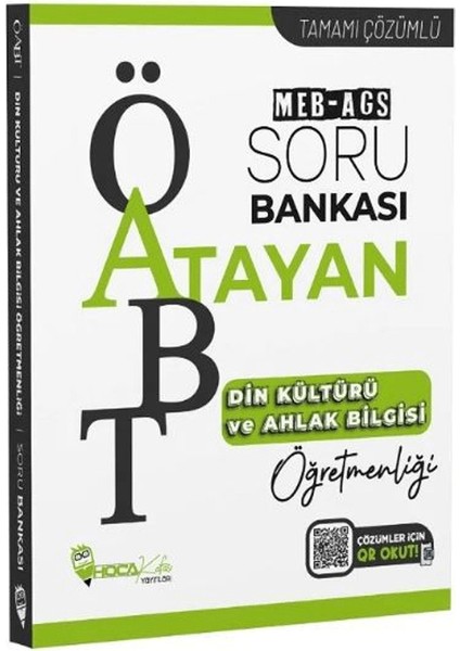 Öabt Meb / Ags Din Kültürü ve Ahlak Bilgisi Öğretmenliği Atayan Soru Bankası