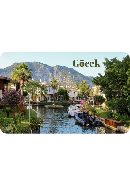 Buzdolabı Magneti - Göcek - Muğla